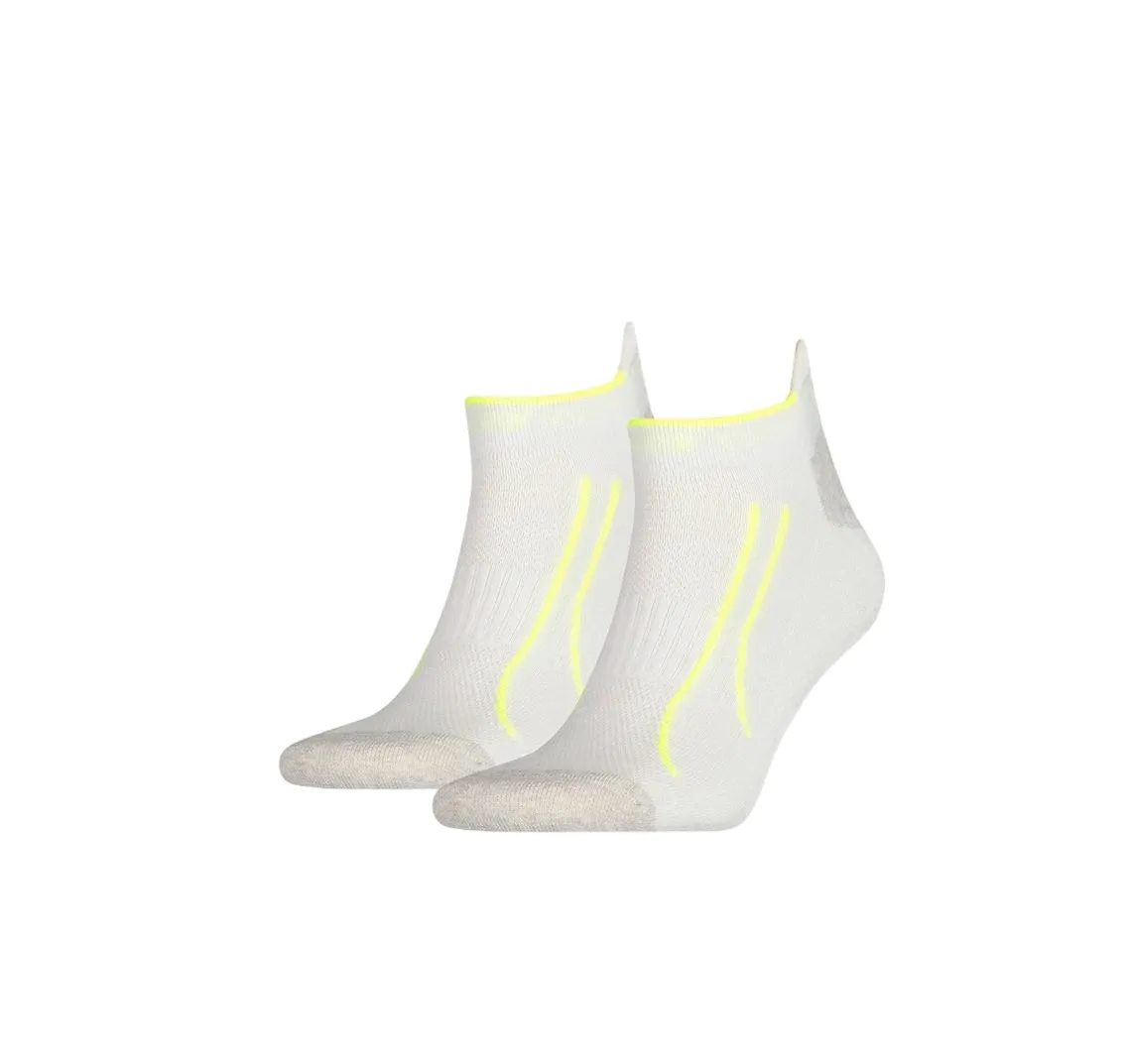 20 X Unisex Puma Performance Training Quarter Crew White Socks