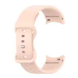 20mm simple silicone watch strap  for Samsung Galaxy Watch 4 - Pink