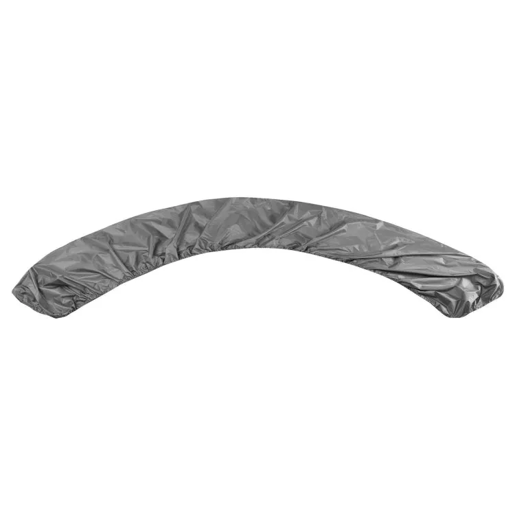 210D Oxford Cloth Outdoor Waterproof Sunscreen Kayak Cover, For:4.1-4.5m(Grey)