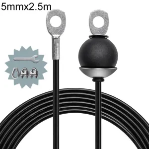 5mmx2.5m Adjustable Fitness Equipment Accessories Wire Rope