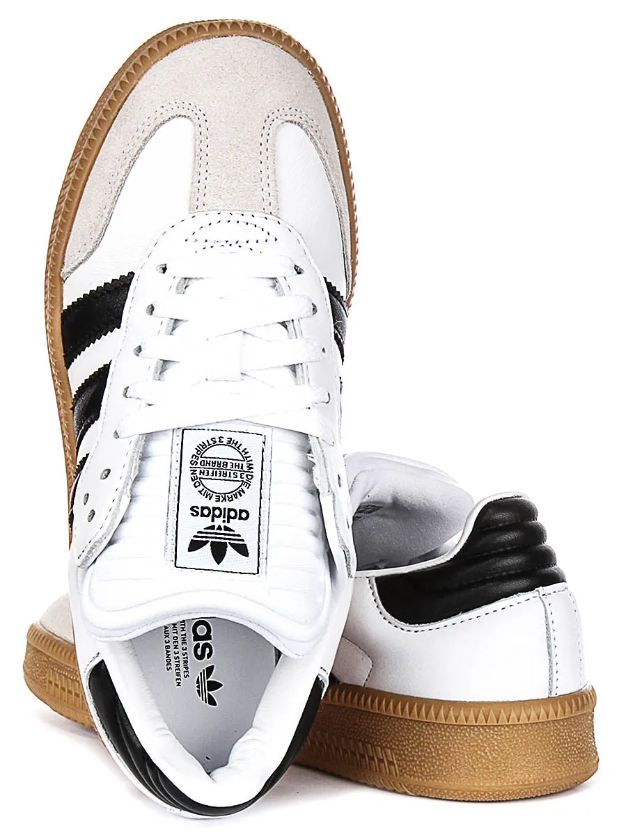 Adidas Samba XLG In White Black Trainers