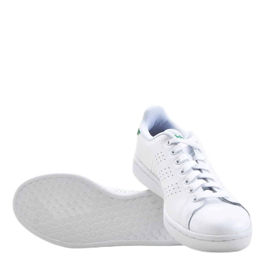 Advantage Shoes Cloud White / Cloud White / Green