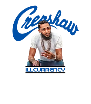 Air Jordan 1 Low OG Game Royal White T-Shirt (Crenshaw)| illcurrency