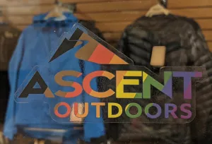 Ascent Outdoors Pride Sticker