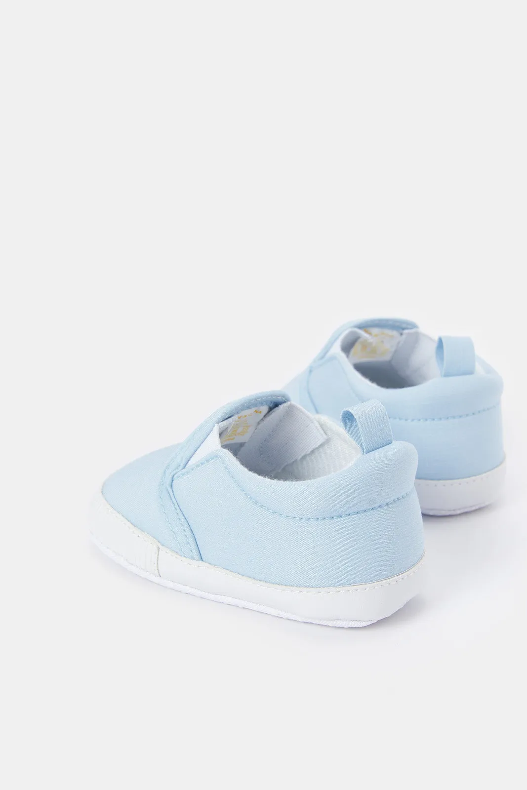 Babies Blue Pram Shoe