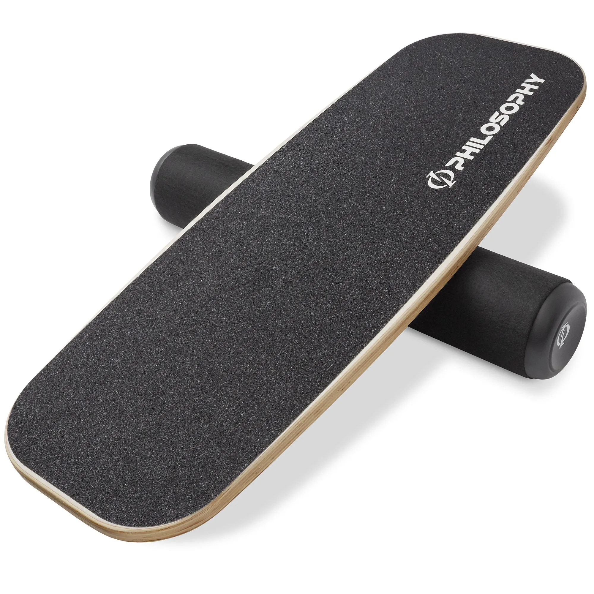 Balance Board - Wooden Balance Trainer with Adjustable Stoppers