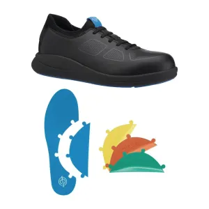 BB745-47 WearerTech Transform Safety Toe Trainer Black with Modular Insole Size 47