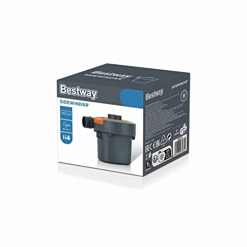 Bestway Sidewinder AC Air Pump for Airbeds, Inflatables and Camping