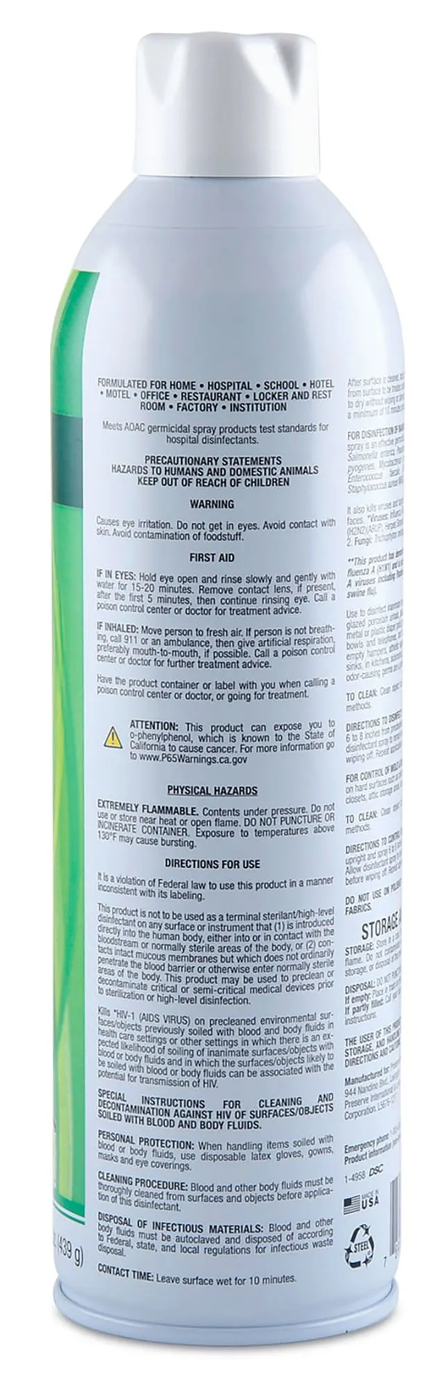 BioSentry BioPhene Spray Disinfectant