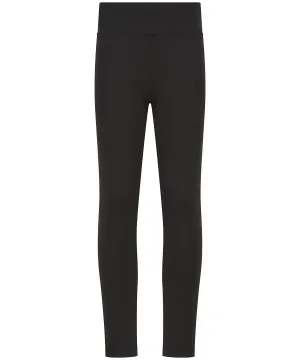 Black - Kids team leggings