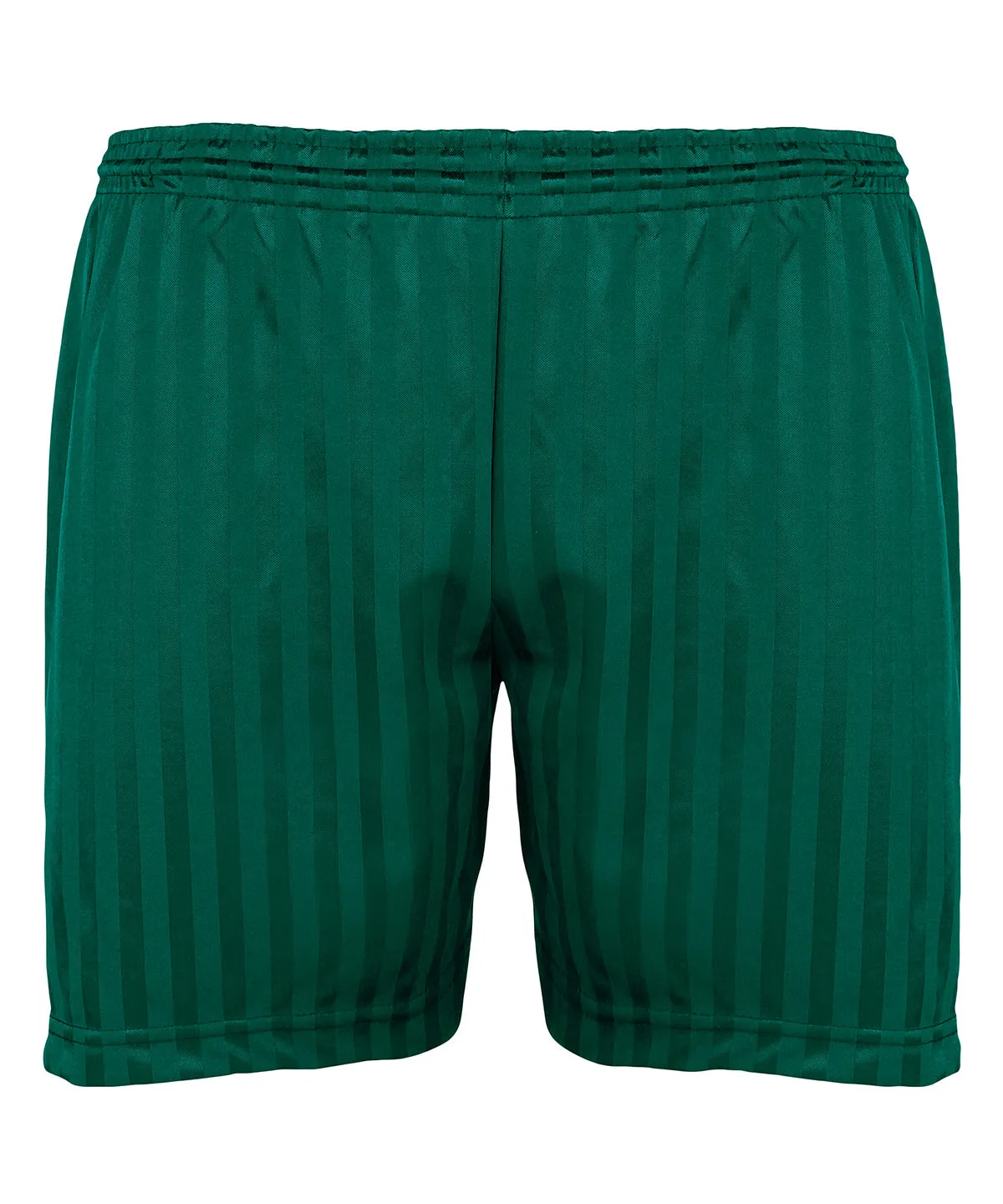 Bottle Green - Shadow stripe shorts