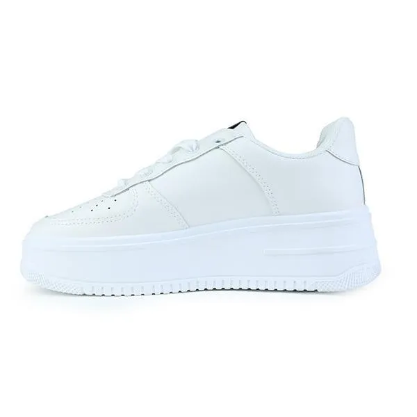 BOYS LACE-UP SNEAKERS - WHITE