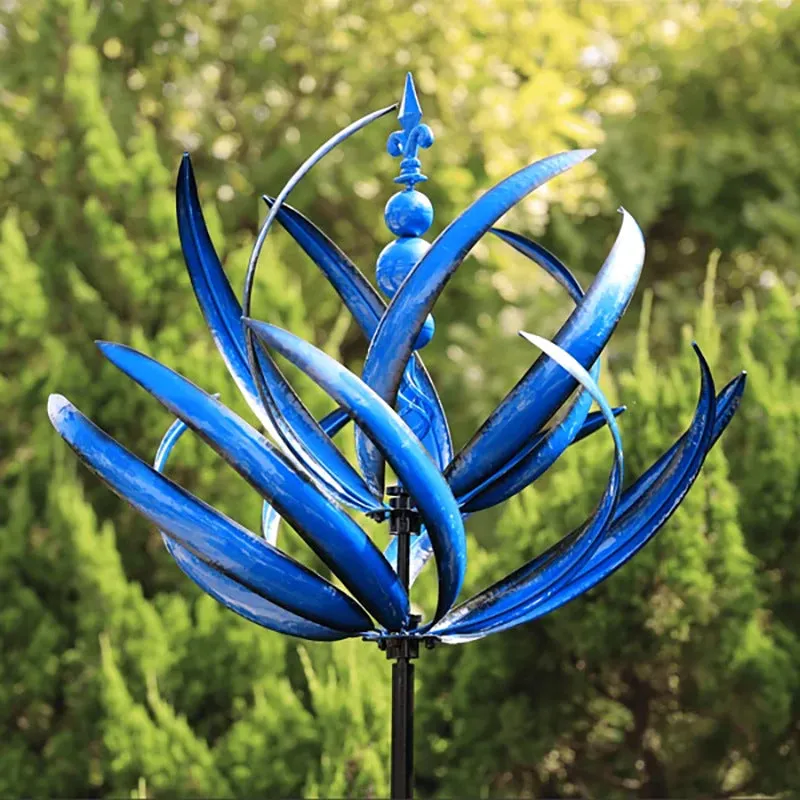 Bulk Artificial Leaves Harlow Wind Rotator Wind Spinners for Outdoor Yard and Garden Wholesale