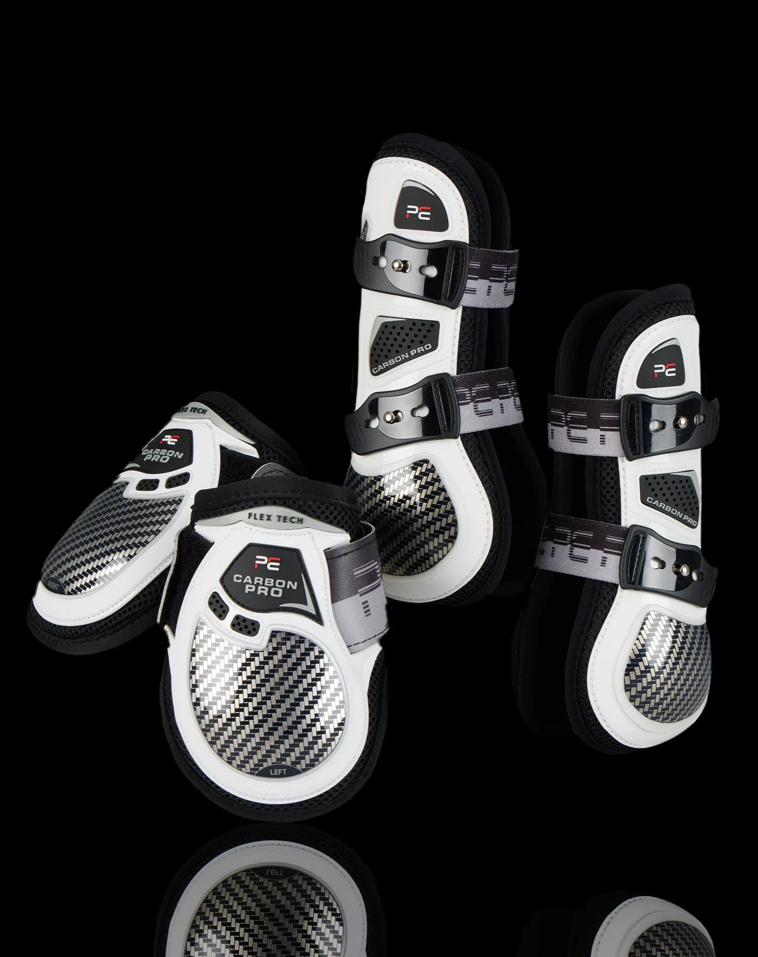 Carbon Pro Fetlock LITE Boots White