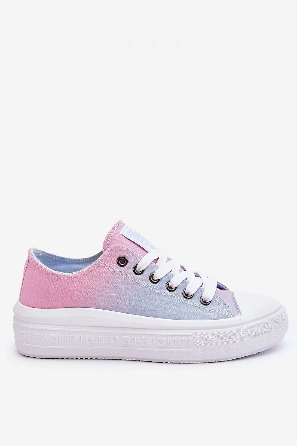 Classic Pink Gradient Step in Style Sneakers