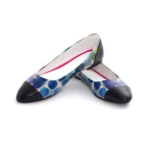 Colored Dots Ballerinas Shoes NMS108