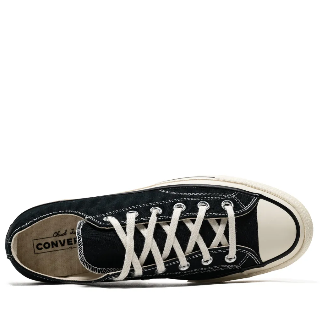 Converse Chuck 70 Low - Canvas Black/Black