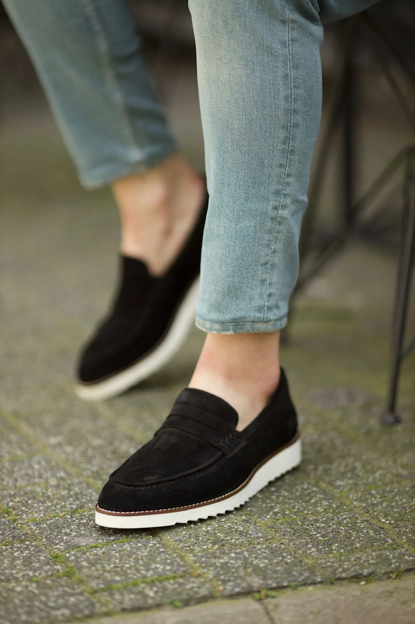 Dover Black Suede Leather Shoes - Sophisticated Style for Every Occasion