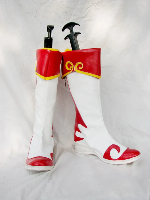 Dynasty Warriors Xiao Qiao / Shou Kyou Cosplay Boots Shoes