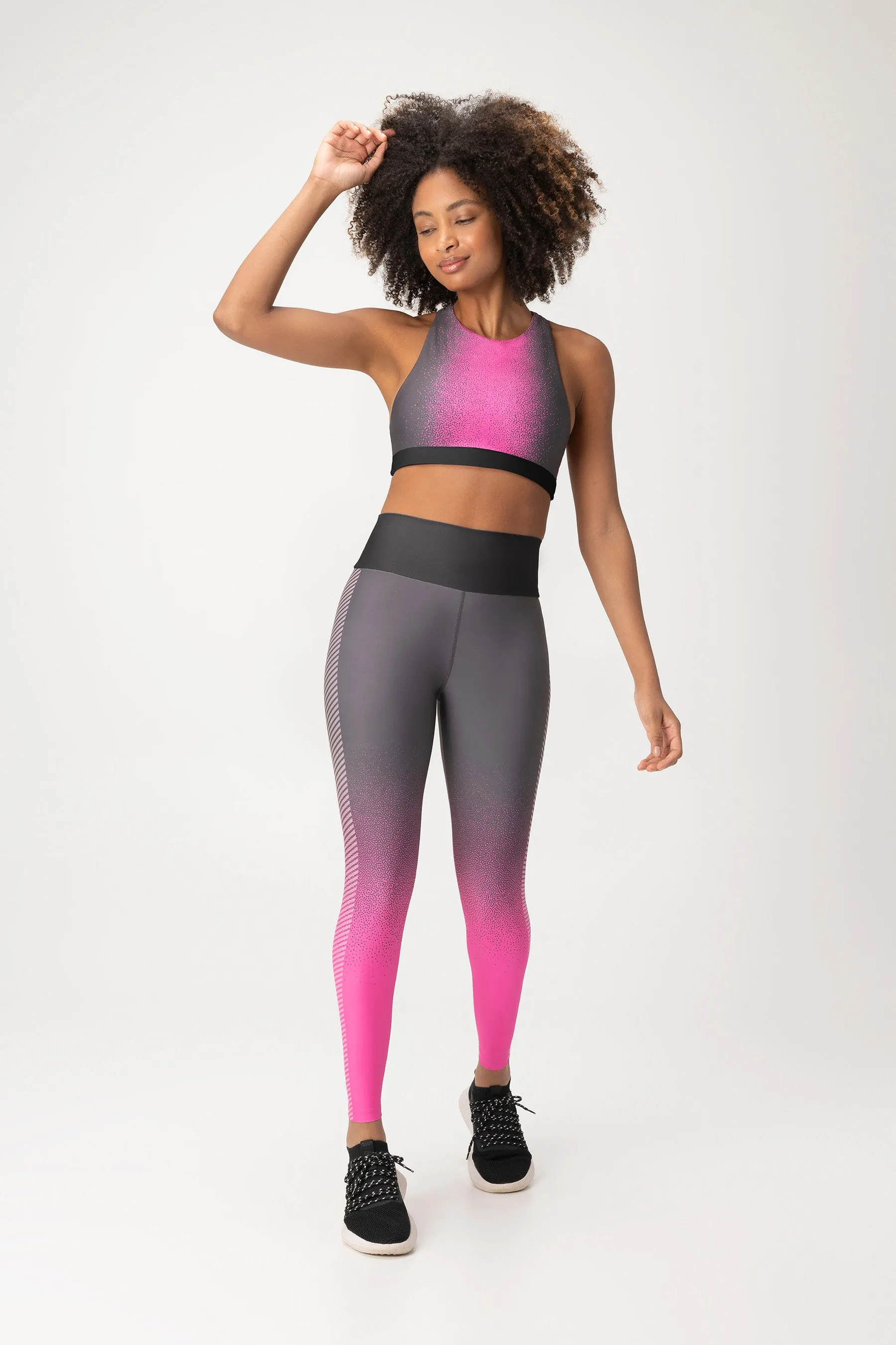 Eccentric Blur Sports Bra