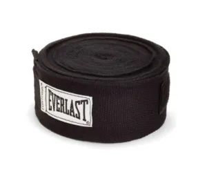 Everlast 180 Pro Style Hand Wraps Training Boxing Equipment Black