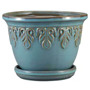 Fairfax Planter Celadon 7.75in