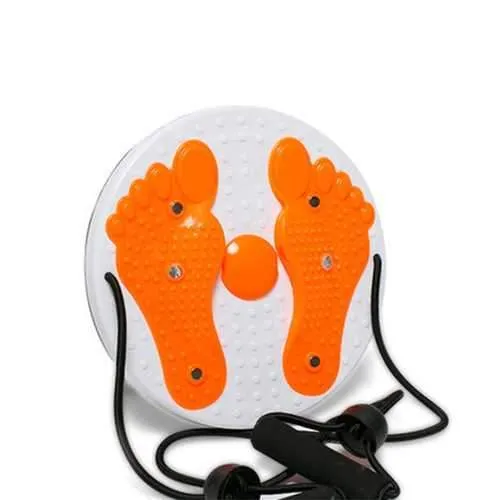 Fitness Wriggling Plate Massage Magnet Twister Plate With Pull Cord Massage Board Exercise Equipment