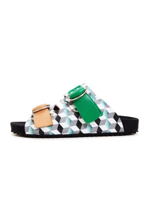 Flat Sole Mules Meredith - Green