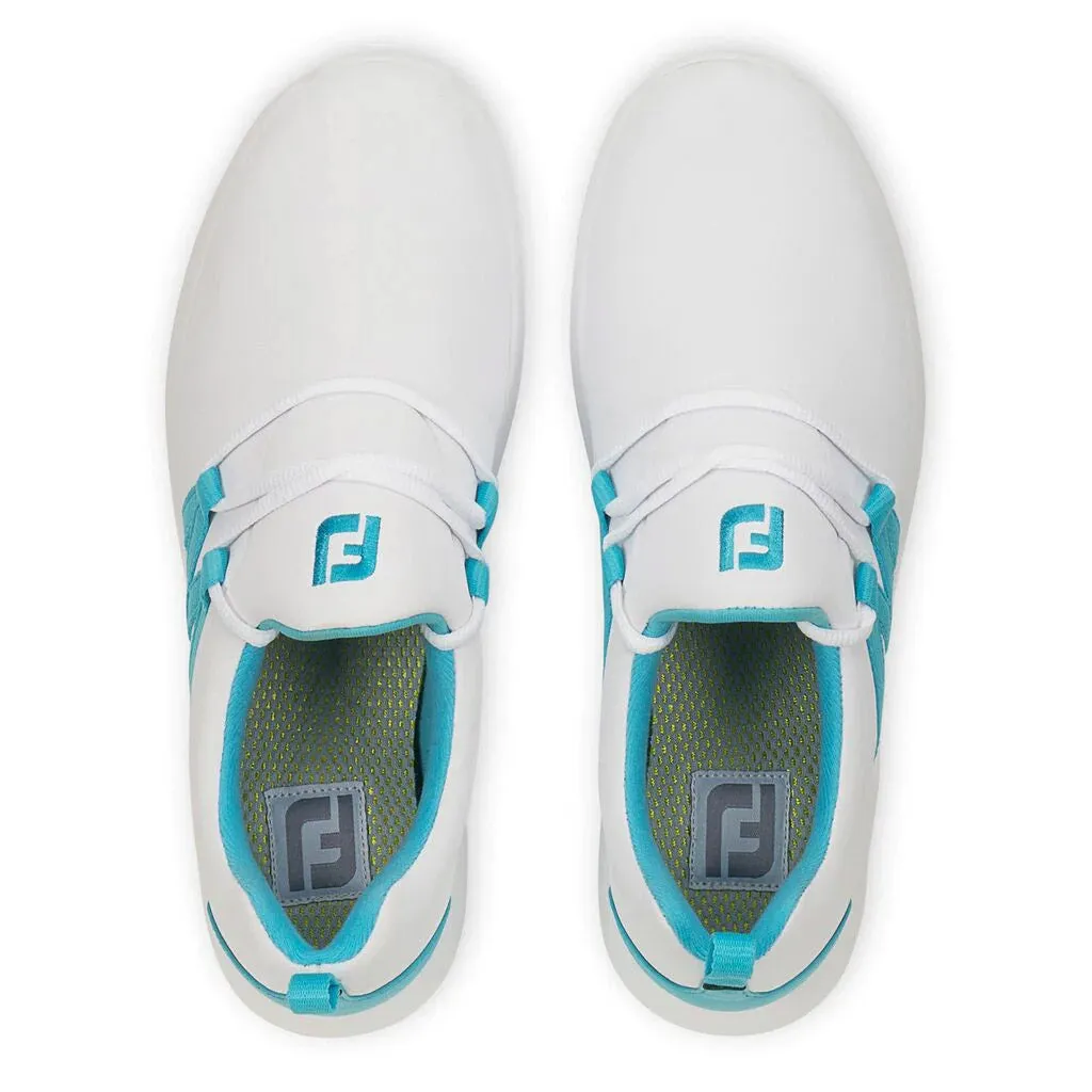 FootJoy Leisure Slip On White Womens Previous Season Style Golf Shoes