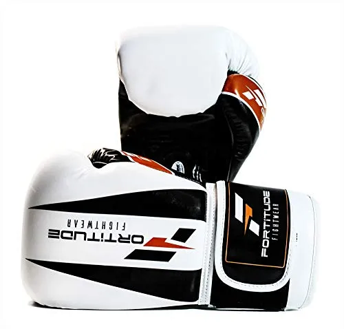 Fortitude Fightwear Leather Boxing Gloves 12oz (Pair)