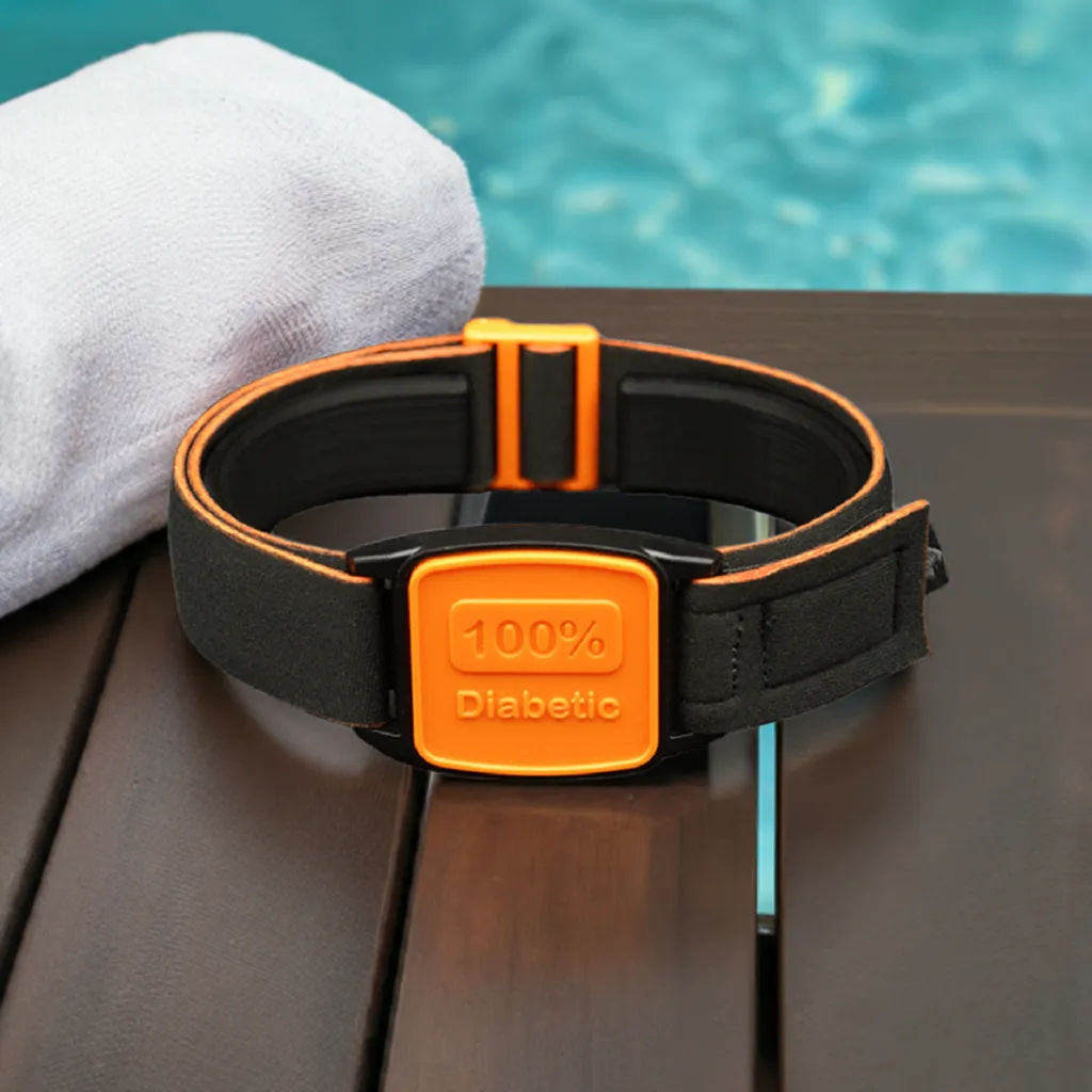 Freestyle Libre 2 CGM Sports & Swim Armband - Orange 100 Libreband