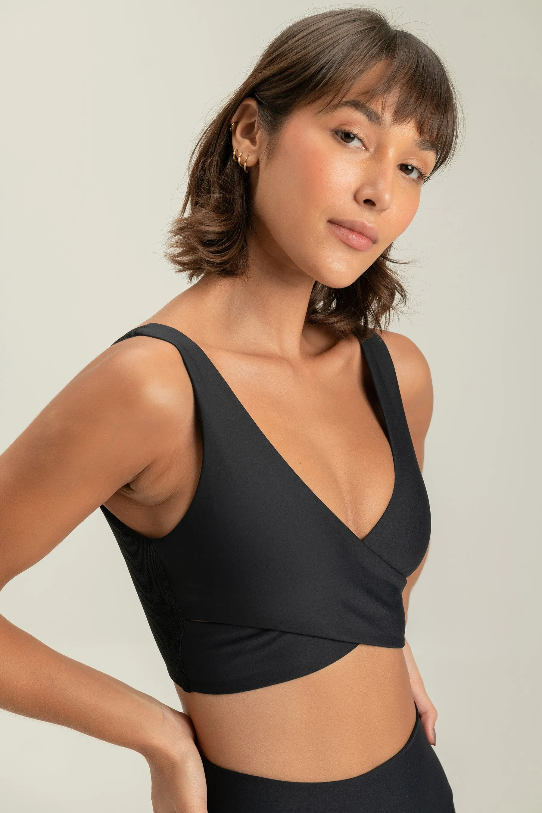 Fuse Wrap Sports Bra