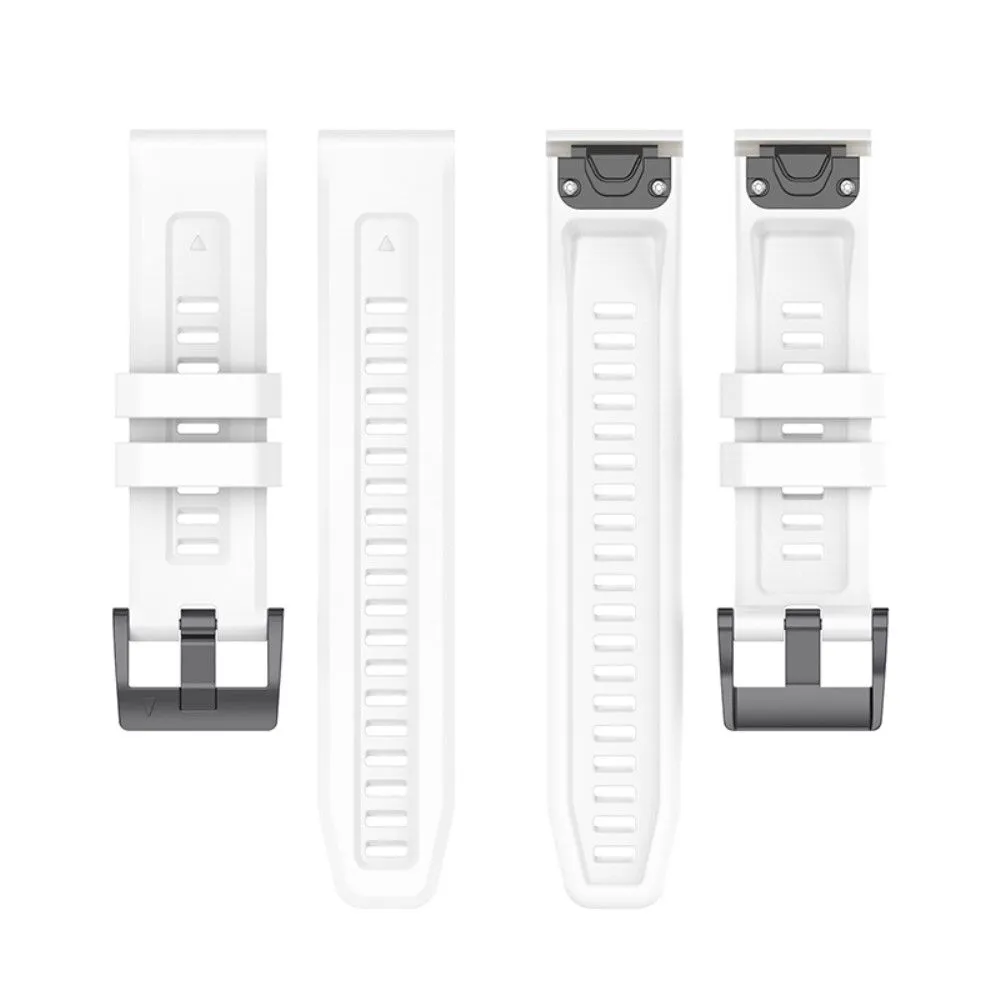 Garmin Fenix 7 / Epix Gen 2 / Descent G1 silicone watch strap - White