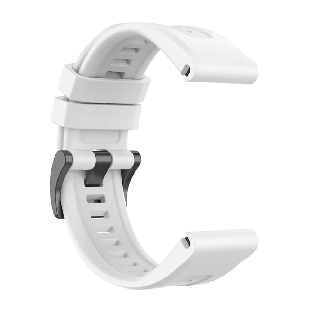 Garmin Fenix 7 / Epix Gen 2 / Descent G1 silicone watch strap - White