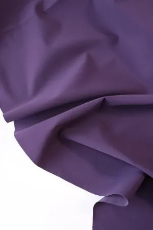 Grape Italian REnergy Nylon Spandex | Designer Deadstock