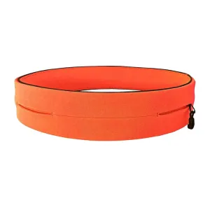 Invisible Running Waist Bag Outdoor Sport Mobile Phone Bag, Size: M(Orange)