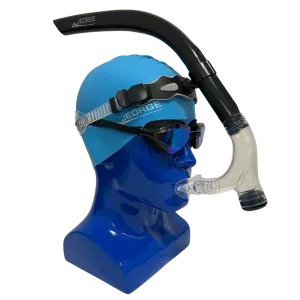 JEORGE 3 Piece Training Combo, Swim Cap, Snorkel & Goggles Combo