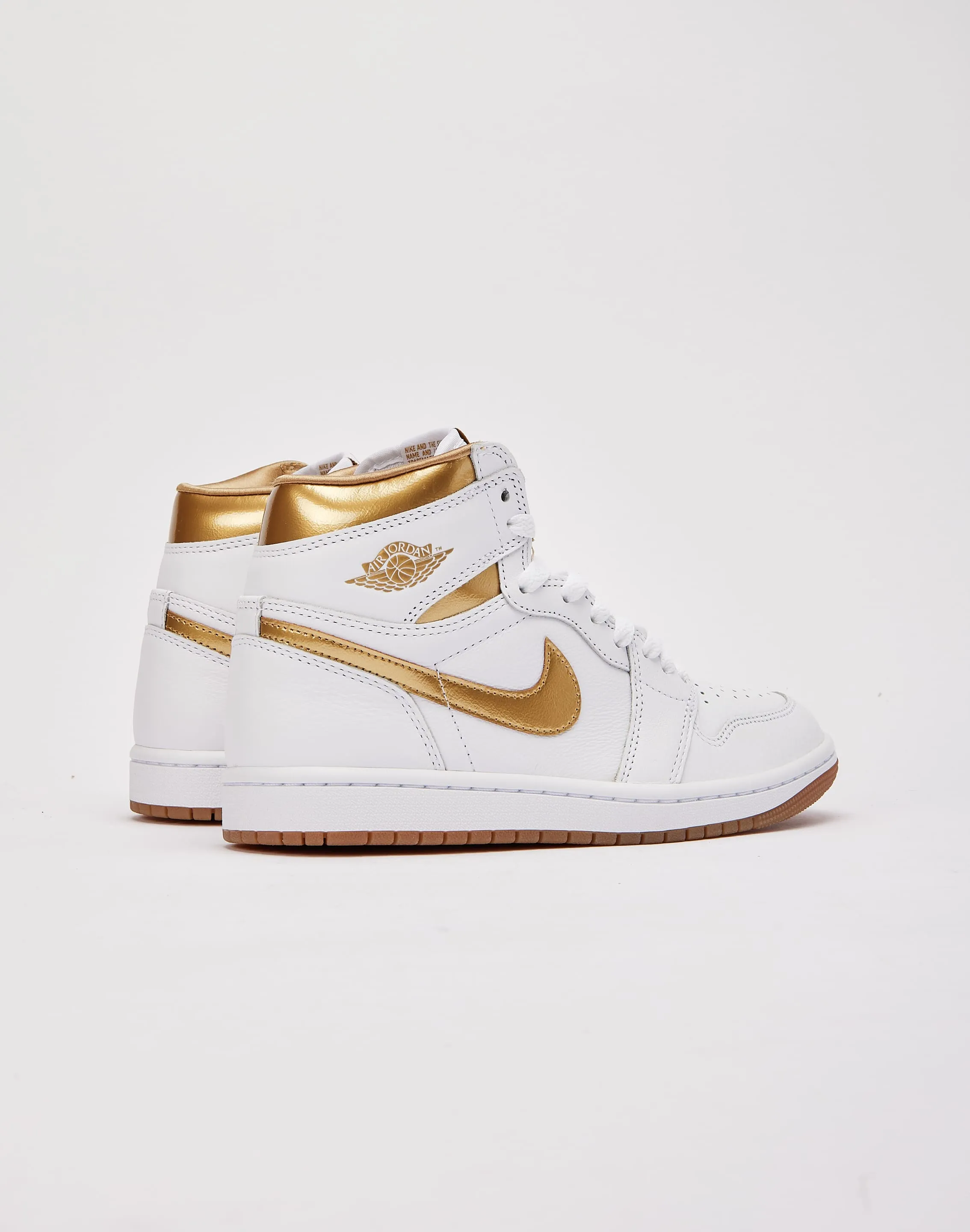 Jordan Air Jordan 1 Retro High OG 'White and Gold'