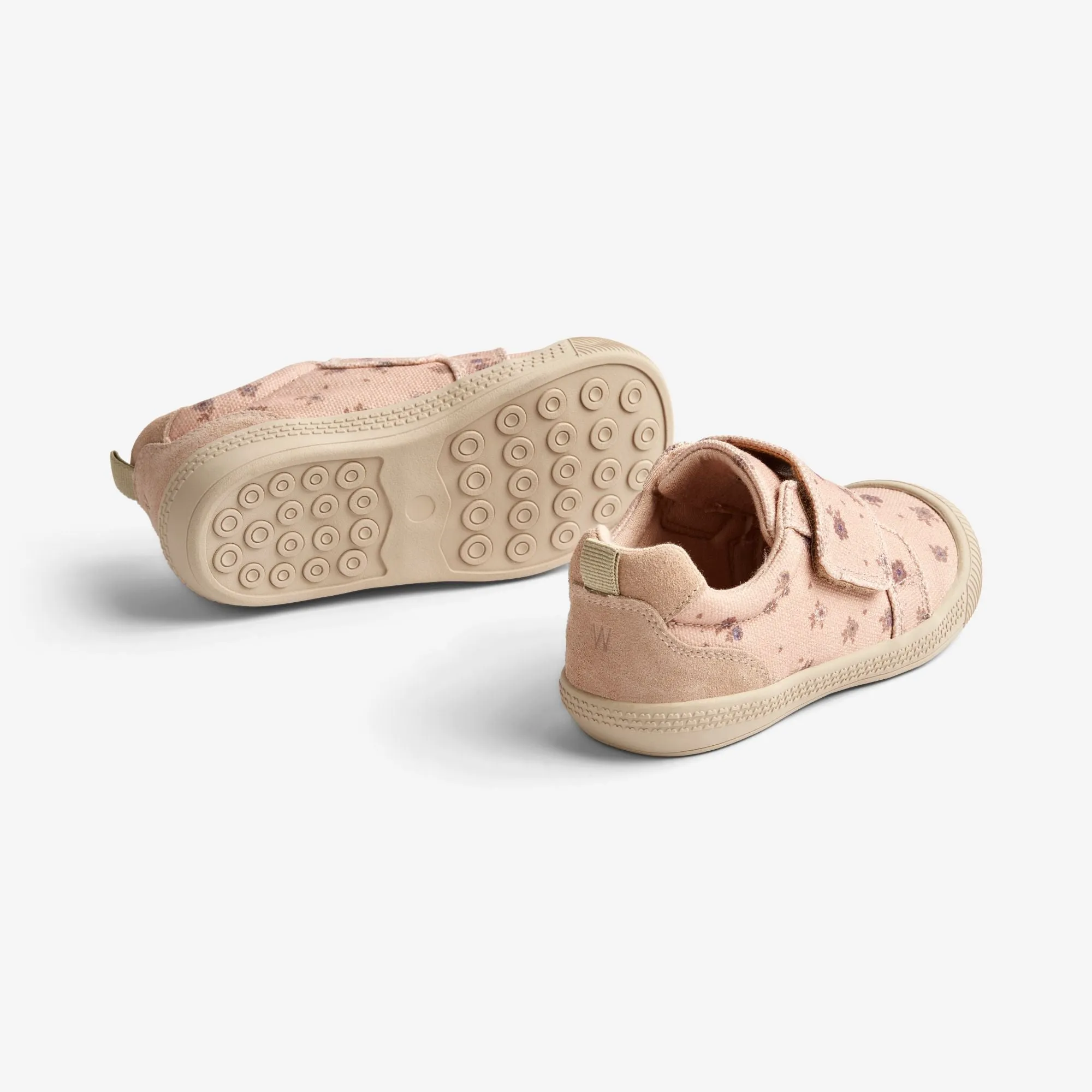 Kei Canvas Velcro | Baby - rose beige flowers