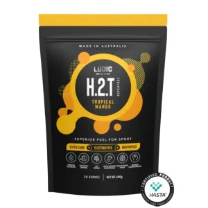 Ludic Nutrition - H.2.T Superfuel - Tropical Mango - 20 Serves Pouch (V2) (600g)