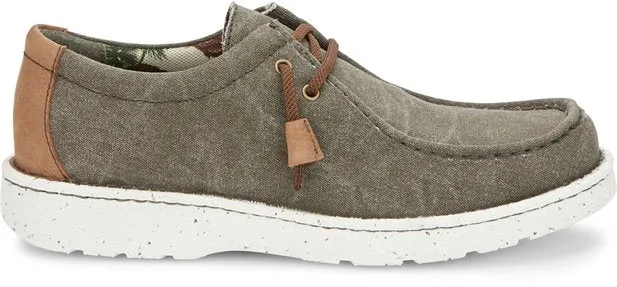 Men's Justin Canvas Wallabee Ash Shoe