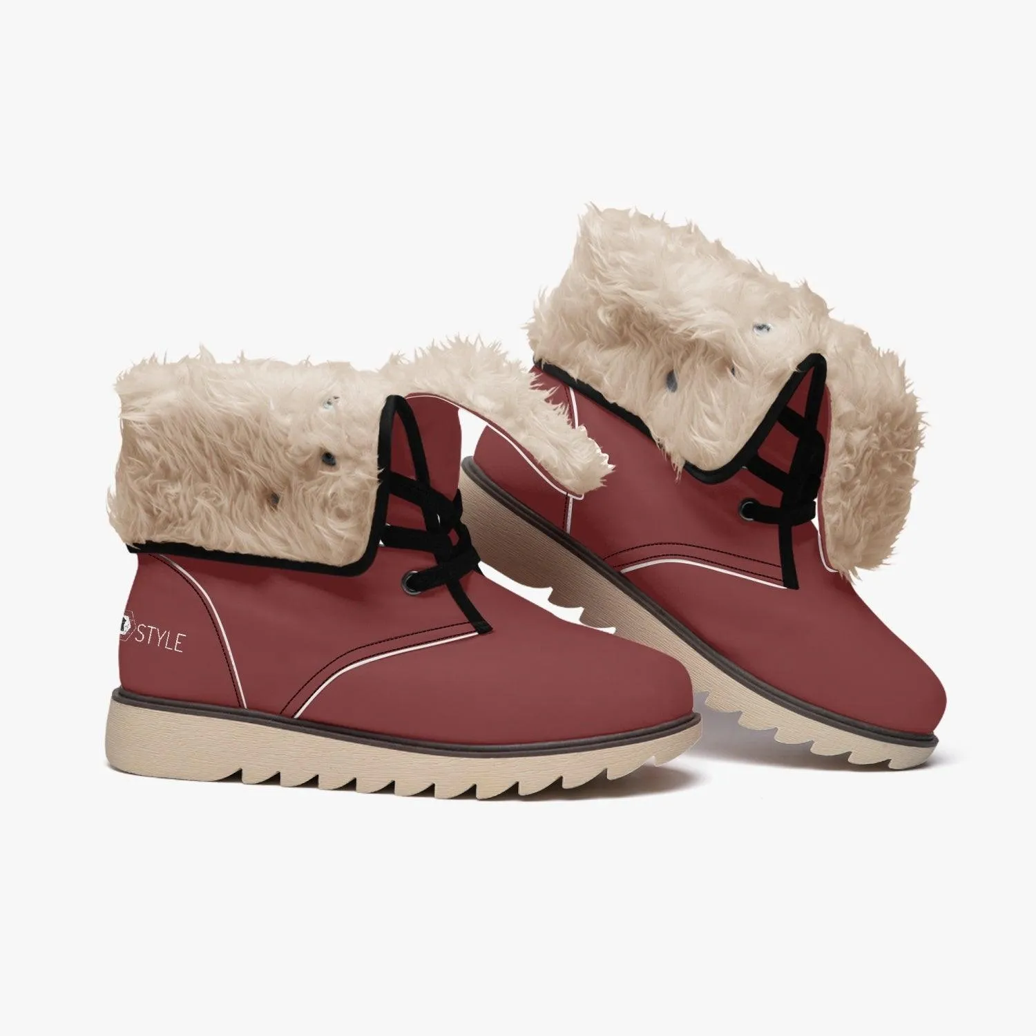 MISHA Cotton-pad Fur Lining Boots - Lusty