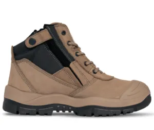 Mongrel 961060 Non-Safety Zipsider Boot - Stone