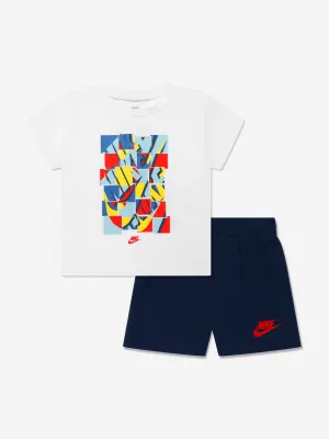 Nike Boys T-Shirt And Shorts Set in Navy