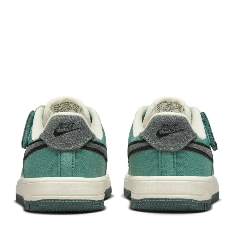 Nike Force 1 LV8 EasyOn (PS) - Coconut Milk/Vintage Green