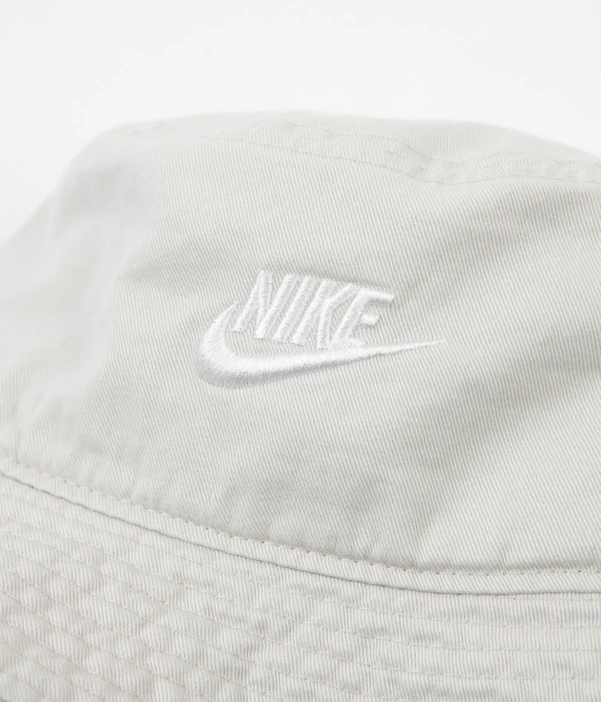 Nike Futura Wash Bucket Hat - Light Bone / White