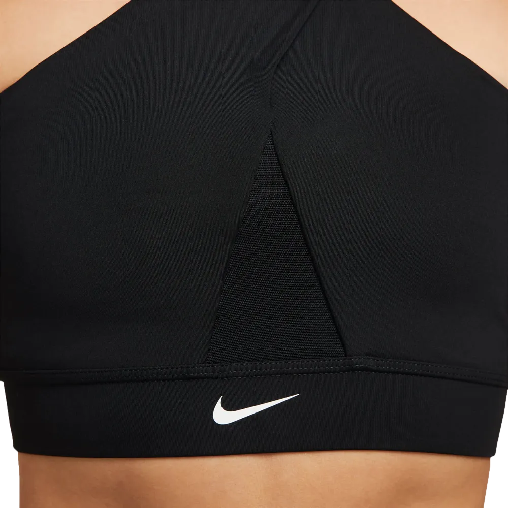 Nike Swoosh Icon Clash Wrap Women's Black Sports Bra