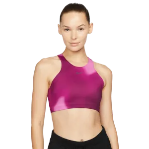 Nike Yoga Dri-Fit Swoosh Women's Medium-Support Printed Sports Bra