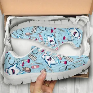 Nurse Sneaker, Nurse Shark Sneakers Shoes, Best Shoes For Nurses