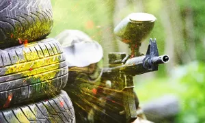 Paintball experience with 100 paintballs